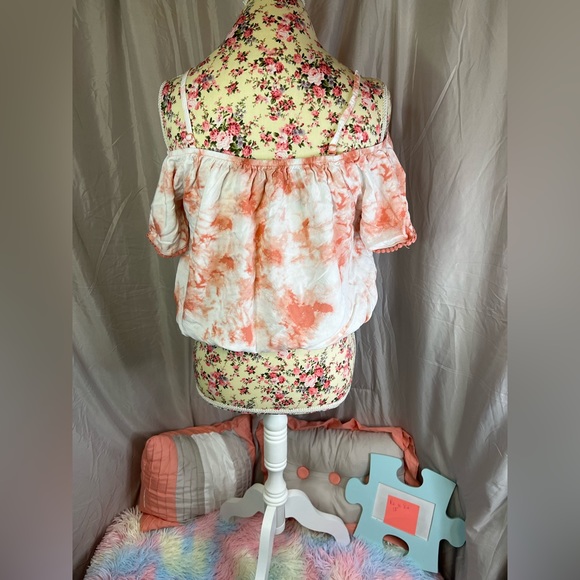 Almost Famous X Large Pink Tie Die Shirt NWOT - Picture 2 of 7